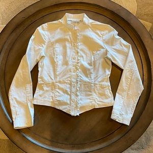 Ruffled Front New York & Co. Jacket XS